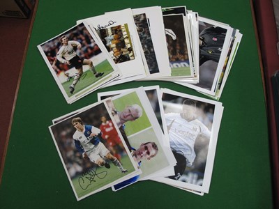 Lot 709 - Football Player Autographed Photographs/Prints,...