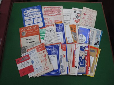 Lot 429 - 1952-3 Rotherham United v. Blackburn, 51-2...