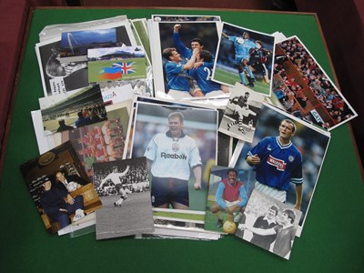 Lot 438 - Football Press Photographs/Prints, Cards, etc,...