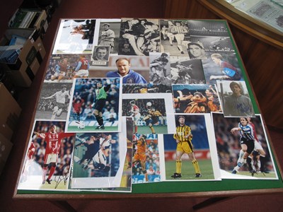 Lot 628 - Football Player Authographed Press...