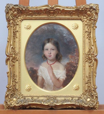 Lot 1166 - FRANCIS JOHN WYBURD (1826-1893) 
Half Length...