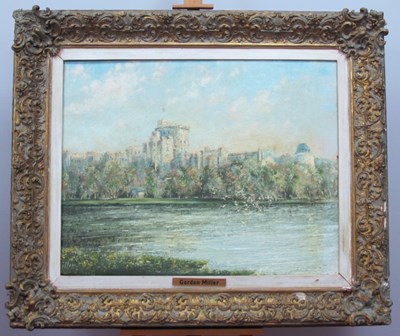Lot 1237 - GORDON MILLER (XX Century) *ARR View of...