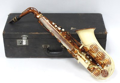 Lot 1366A - A 1950's/60's Grafton Saxophone, 12662, the...