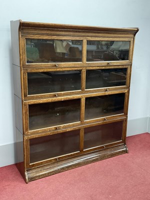 Lot 1601 - An Early XX Century Globe Wernicke Four High...