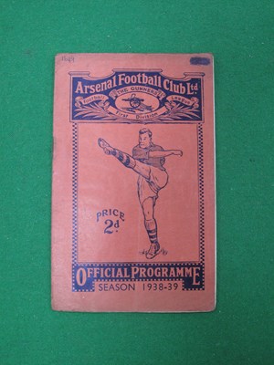 Lot 786 - 1939 F.A. Cup Semi Final Programme Portsmouth...