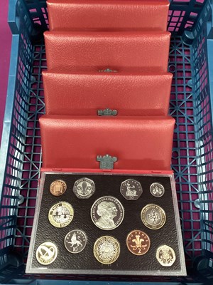 Lot 4 - Five Royal Mint Proof Coin Year Sets, 1996,...