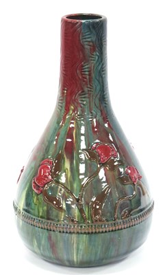 Lot 1024 - An Elton Ware Sunflower Pottery Bulbous Bottle...