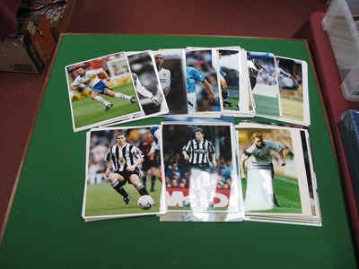 Lot 716 - Football Player Press Photos/ Prints,...