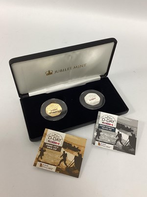 Lot 250 - 2019 QEII Jubilee Mint Gold And Silver Proof D-...
