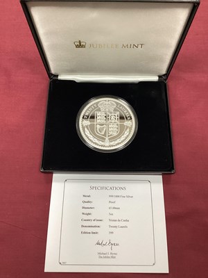 Lot 187 - 2022 Jubilee Mint QEII Fine Silver Proof Five...