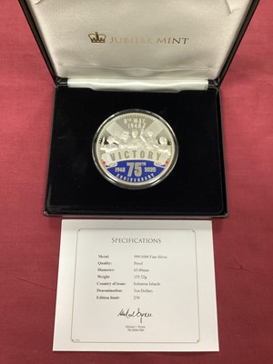 Lot 191 - 2020 QEII Jubilee Mint Fine Silver Proof Five...