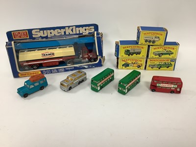 Lot 870 - A Matchbox King Size K-16 Texaco good in poor...