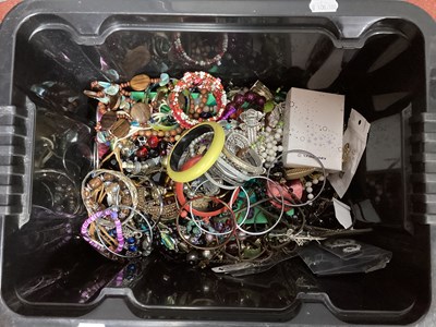 Lot 198 - A Quantity of Modern Costume Jewellery :- One Box