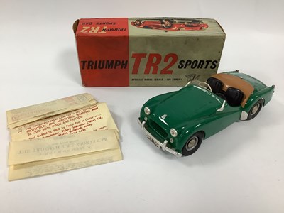 Lot 930 - A Triumph TR2 sports car by Victory Models...