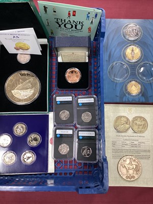 Lot 13 - Collection Of Coins And Coin Sets, includes a...