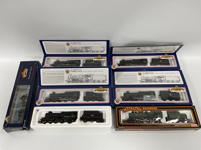 Lot 542 - Six boxed 00 gauge BR Standard 4MT 4-6-0...