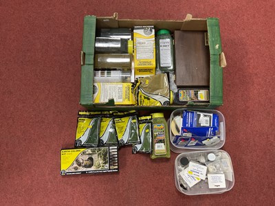 Lot 497 - A large quantity of model railway scenic...