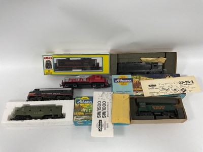 Lot 616 - Six HO scale American outline diesel...