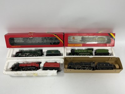Lot 706 - Four 00 gauge 4-6-0 locomotives: a boxed...