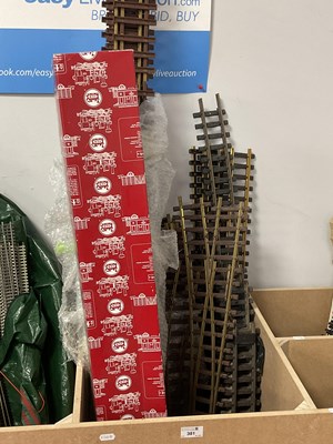 Lot 381 - A quantity of G gauge track section lengths by...