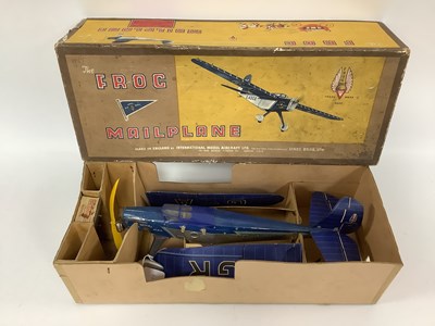 Lot 941 - A Pre-War Frog Mail Plane, large scale,...