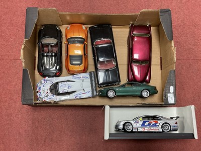 Lot 417 - Seven 1:18th Scale Diecast Model Cars by...