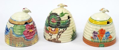 Lot 1061 - Three Newport Pottery/Wilkinsons Clarice Cliff...