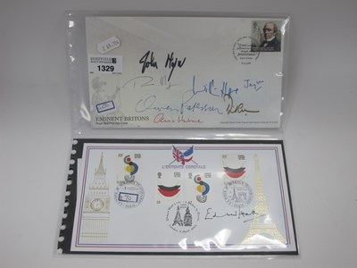 Lot 1329 - Politician Autographs - Edward Heath, Theresa...