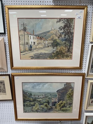 Lot 1533 - Stanley Whitton (Sheffield Artist), a Pair of...