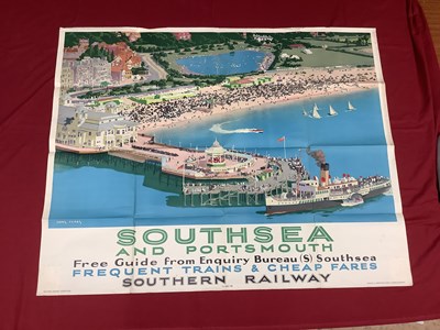 Lot 829 - Railwayana - A Circa 1930's Southern Railway...