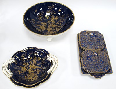 Lot 1281 - Coalport "Cairo" Pattern Bowl, Diehses/ George...