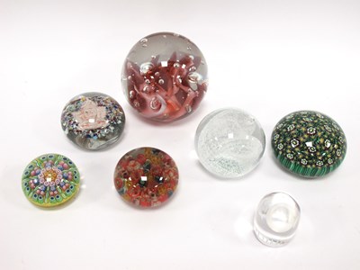 Lot 1229 - Glass Paperweights - Canadian Army Service...