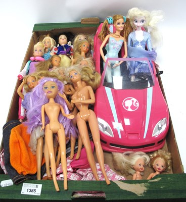 Lot 1385 - Barbie Dolls by Mattel, many from 1966, some...