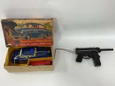 Lot 718 - A Welsotoys model No.141 remote controlled...