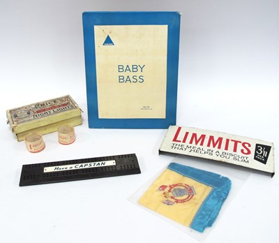 Lot 1413 - Advertising 'Limmits' Tin Plate Sign, 23cm...