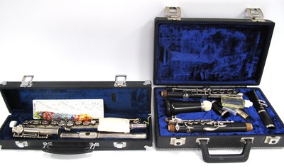 Lot 1365 - A Peel Clark Chinese Flute, numbered M4006,...