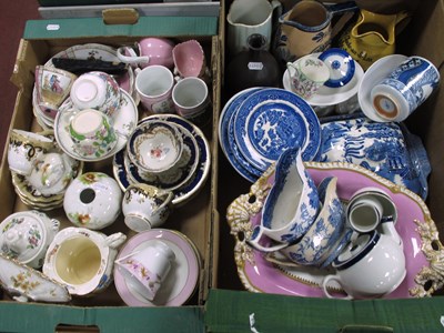 Lot 1170 - Quantity of antique and vintage ceramics,...