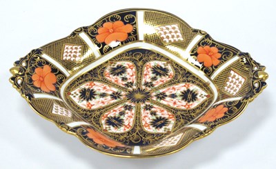Lot 1065 - A Royal Crown Derby Porcelain Dish, with acorn...