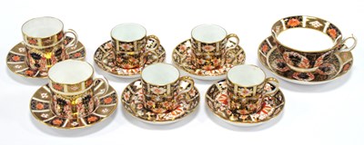 Lot 1071 - A Selection of Royal Crown Derby Porcelain Tea...