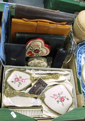 Lot 1174 - 'Delina' Embroidered Dressing Table Set,...
