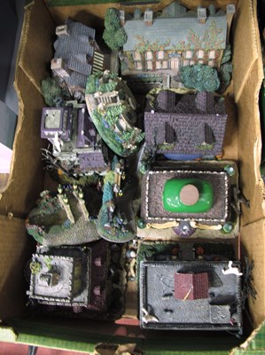 Lot 1158 - A Group of Ten Hawthorne Village Models,...