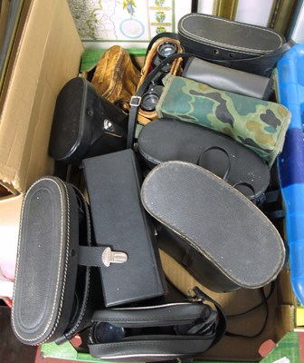 Lot 1155 - Binoculars; Halina 16x50, Prinz 10x50, Oriya...