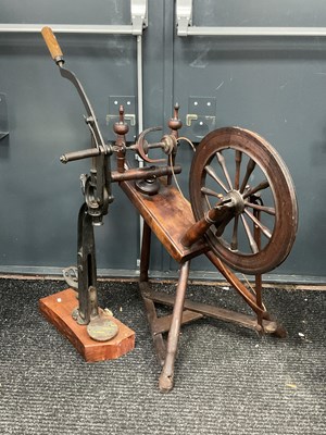 Lot 1622 - Vintage Wine Corking Machine, approx 104cm...
