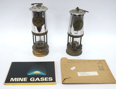 Lot 1460 - Thomas and Williams of Aberdare Miners Lamp,...