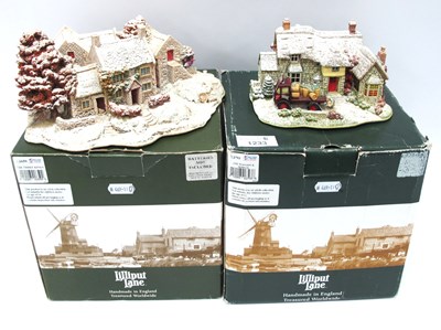 Lot 1233 - Two Lilliput Lane models: 1997 limited edition...