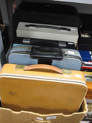 Lot 1088 - Five cased vintage typewriters: Erika 150,...