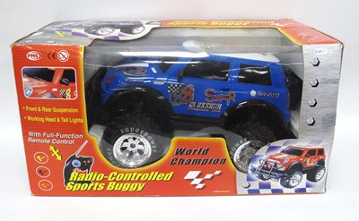 Lot 1399 - A Large Boxed PMS Radio Controlled Sports...