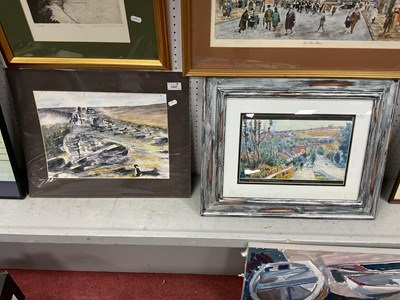 Lot 1547 - C. Roger, Banner Cross, Sheffield, mixed media,...