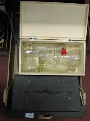 Lot 1105 - Chemists' Laboratory Vessels, measures,...