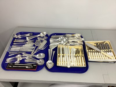 Lot 179 - A Mixed Lot of Assorted Plated Cutlery,...